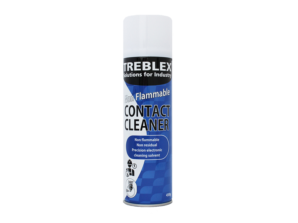 Treblex Non-Flammable Contact Cleaner - Engineering Adhesives & Lubricants  (Aust) Pty Ltd